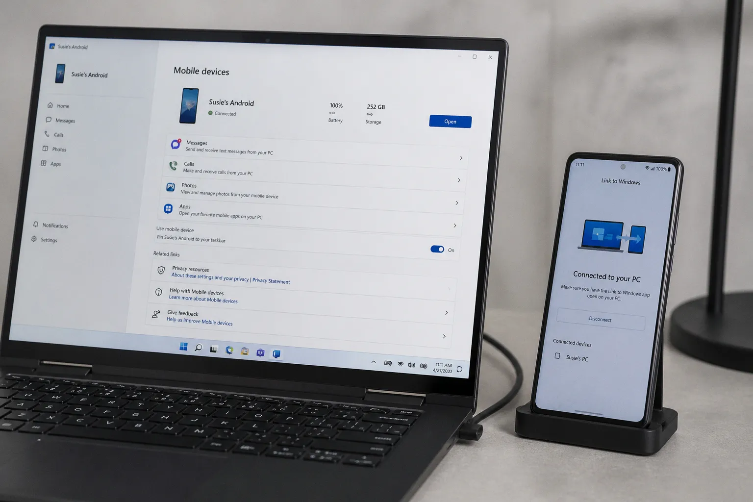 Windows 11 и Android стали ещё ближе